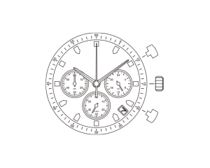 Miyota 0S20 verwendetes Laufwerk